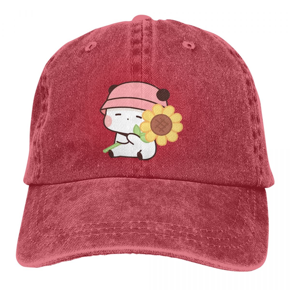 Golf Cap Dad - ウォッシュドメンズ野球帽,ひまわりブブ,バッククロージャー,パパの帽子,ミルク,モカ,ブブ,ドゥーゴルフの帽子