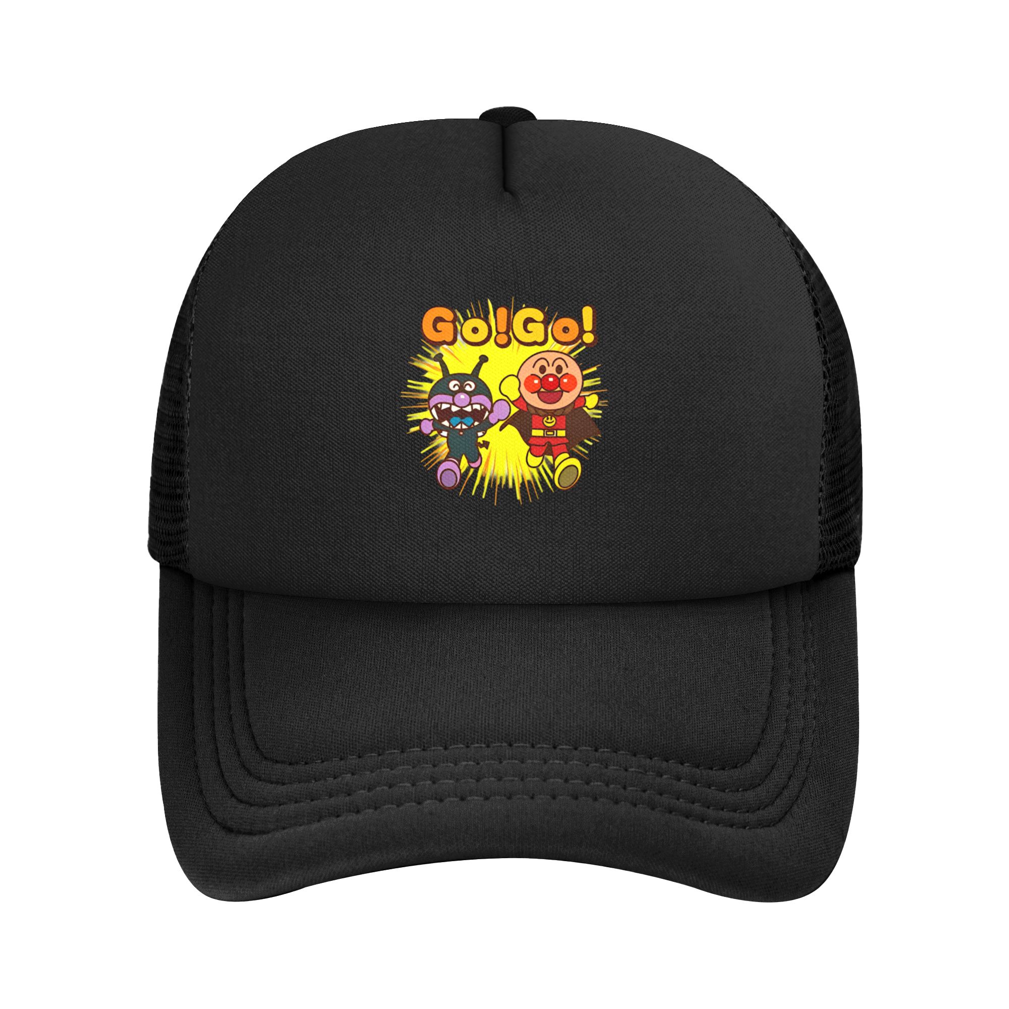 Golf Cap Dad - アンパンマン GO GO メッシュ野球帽 ユニセックス スポーツ