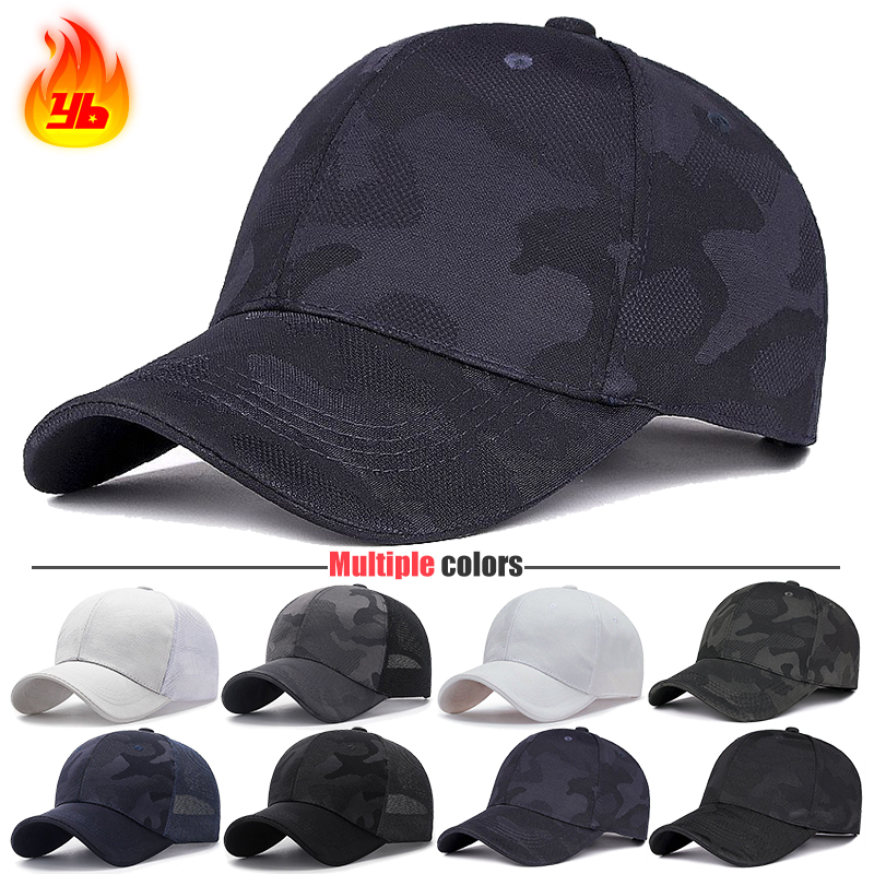 カモフラージュ柄ハードトップ野球帽（2種類のスタイルあり）、 - Golf Cap Dad のレビューと価格