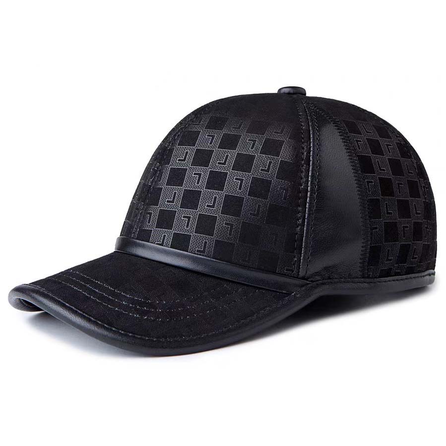 帽子男性用本物のスエードレザー野球帽 2 色スプライシング男 - Baseball Cap Structured のレビューと価格