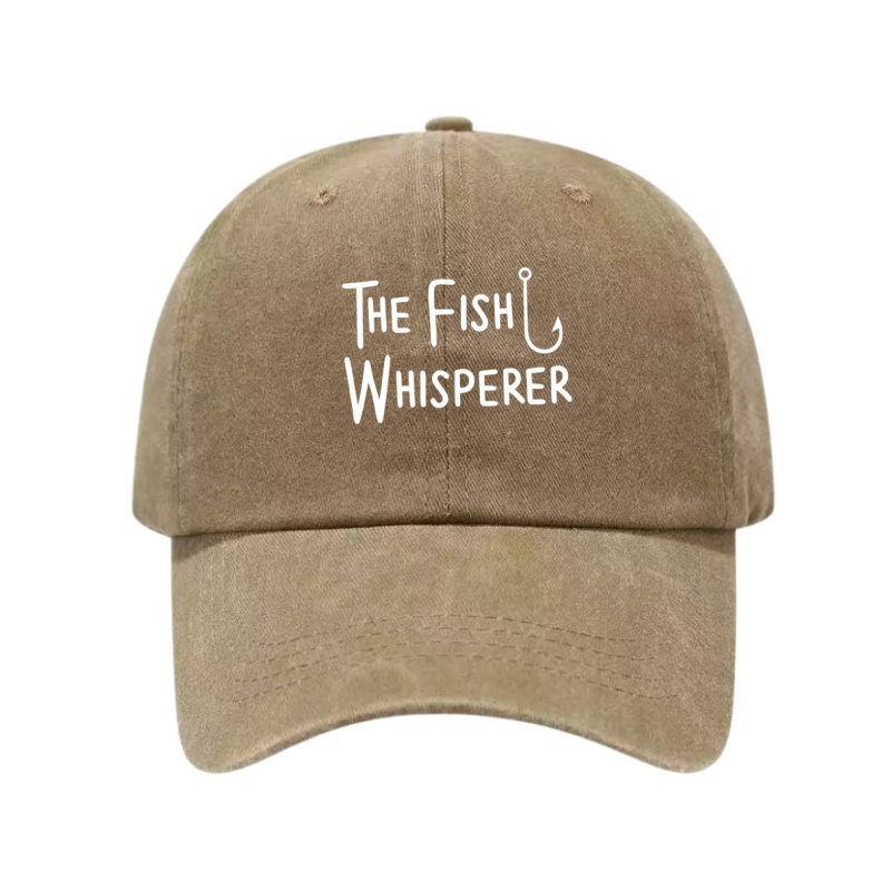 THE FISH WHISPERER プリントウォッシュドコ - Golf Cap Dad のレビューと価格