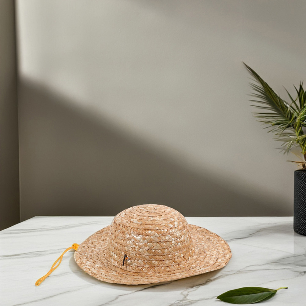 2枚セットの子供用日よけ帽子。天然素材のストローを使用し、つ - Sun Hat Wide Brim のレビューと価格