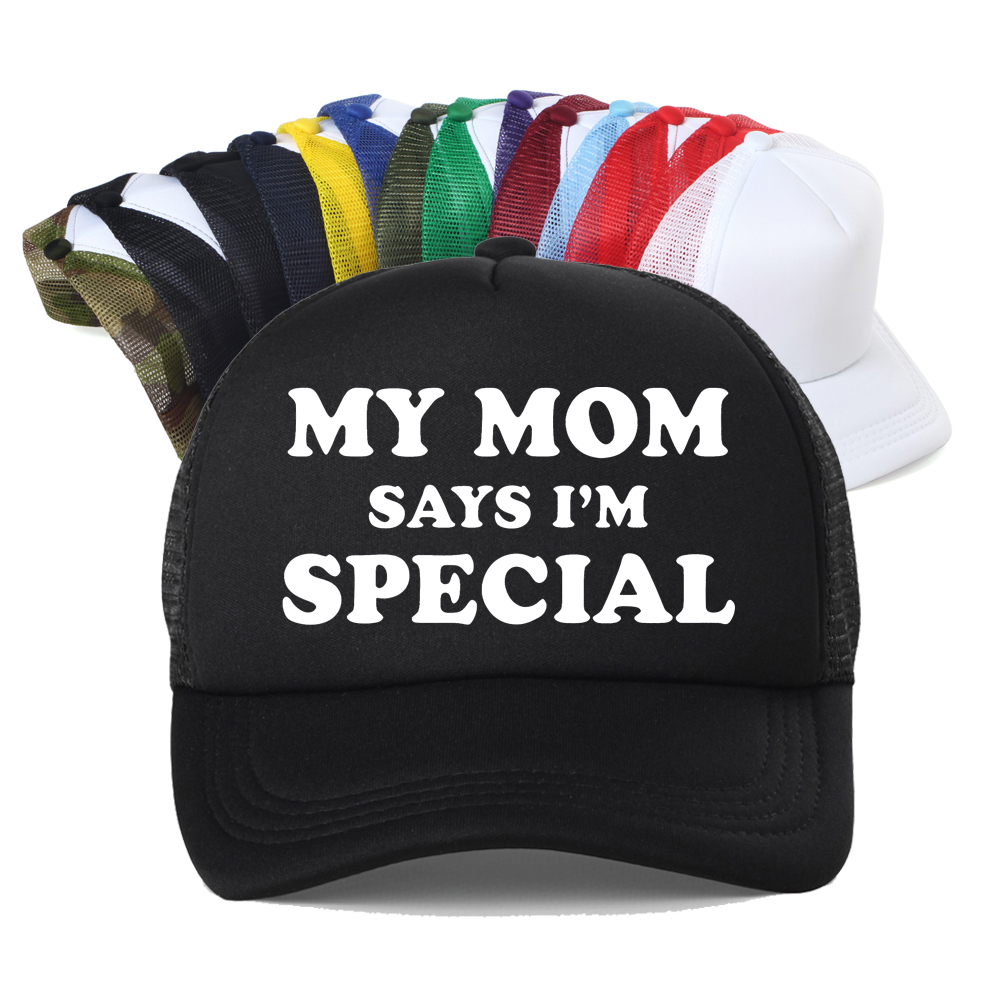 私の母は私を特別だと言っています メッシュベースボールキャッ - Trucker Cap Mesh のレビューと価格