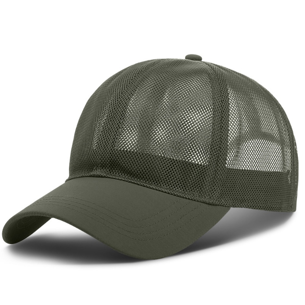 フルメッシュトラッカーベースボールキャップ 通気性 速乾性  - Trucker Cap Mesh のレビューと価格